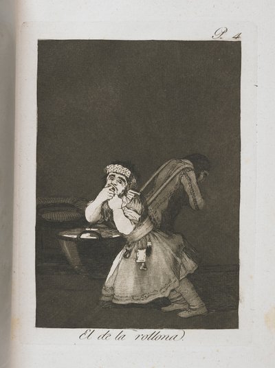 Planche de Los Caprichos, 1797-1798 - Francisco de Goya